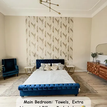 Daire Luxury Paris Style In Heart Of Budapeşte